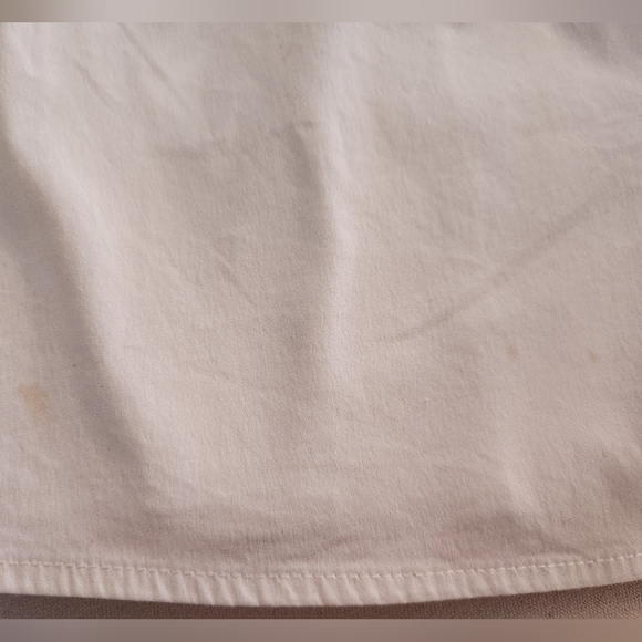 Caroline Constas Marguerite Off the Shoulder Blouse sz XS White Shirt Top Button - Picture 10 of 13